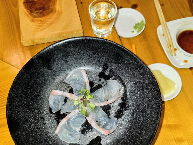 Hatsuyuki Handroll Bar food